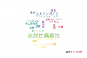【論文データ】radioactive waste（放射性廃棄物）の国内研究動向まとめ