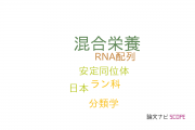 【論文データ】mixotrophy（混合栄養）の国内研究動向まとめ