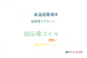 【論文データ】superconducting coils（超伝導コイル）の国内研究動向まとめ