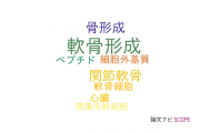 【論文データ】chondrogenesis（軟骨形成）の国内研究動向まとめ