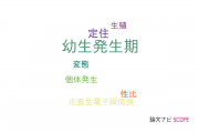 【論文データ】larval development（幼生発生期）の国内研究動向まとめ