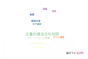 【論文データ】QSPRの国内研究動向まとめ