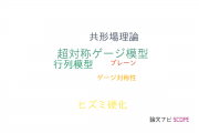 【論文データ】topological stringsの国内研究動向まとめ