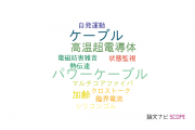 【論文データ】cable（ケーブル）の国内研究動向まとめ
