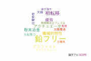 【論文データ】lead-free（鉛フリー）の国内研究動向まとめ