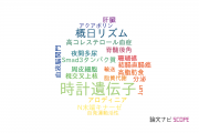 【論文データ】clock genes（時計遺伝子）の国内研究動向まとめ