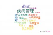 【論文データ】disease management（疾病管理）の国内研究動向まとめ