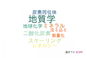 【論文データ】geology（地質学）の国内研究動向まとめ