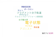 【論文データ】electronic properties（電子状態）の国内研究動向まとめ