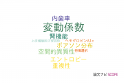 【論文データ】coefficient of variation（変動係数）の国内研究動向まとめ