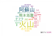【論文データ】volcano（火山）の国内研究動向まとめ