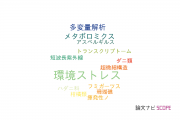 【論文データ】environmental stress（環境ストレス）の国内研究動向まとめ