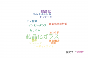 【論文データ】glass ceramics（結晶化ガラス）の国内研究動向まとめ