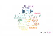 【論文データ】homology（相同性）の国内研究動向まとめ