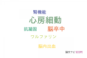 【論文データ】non-vitamin K antagonist oral anticoagulantsの国内研究動向まとめ