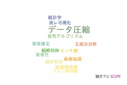 【論文データ】data compression（データ圧縮）の国内研究動向まとめ