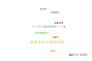 【論文データ】comprehensive geriatric assessment（高齢者総合機能評価）の国内研究動向まとめ