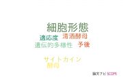【論文データ】cell morphology（細胞形態）の国内研究動向まとめ
