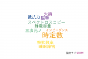 【論文データ】decay time constant（時定数）の国内研究動向まとめ