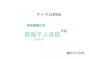 【論文データ】squamous cell lung cancer（肺扁平上皮癌）の国内研究動向まとめ