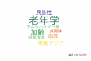 【論文データ】gerontology（老年学）の国内研究動向まとめ
