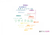 【論文データ】renewable resources（リサイクル法）の国内研究動向まとめ