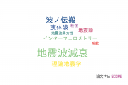 【論文データ】seismic attenuation（地震波減衰）の国内研究動向まとめ