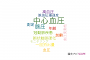 【論文データ】central blood pressure（中心血圧）の国内研究動向まとめ