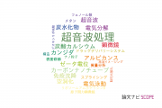 【論文データ】ultrasonication（超音波処理）の国内研究動向まとめ