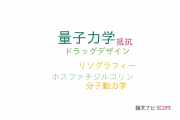 【論文データ】quantum mechanics（量子力学）の国内研究動向まとめ