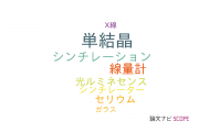 【論文データ】thermally stimulated luminescenceの国内研究動向まとめ