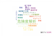 【論文データ】risk analysis（危険度解析）の国内研究動向まとめ