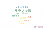 【論文データ】Shorea（サラノキ属）の国内研究動向まとめ