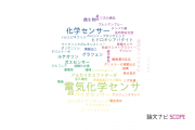 【論文データ】chemical sensor（化学センサー）の国内研究動向まとめ