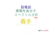 【論文データ】prosthetic hand（義手）の国内研究動向まとめ