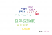 【論文データ】interannual variability（経年変動度）の国内研究動向まとめ