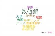 【論文データ】numerical solutions（数値解）の国内研究動向まとめ