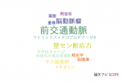【論文データ】anterior communicating artery（前交通動脈）の国内研究動向まとめ