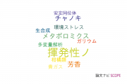 【論文データ】volatiles（揮発性）の国内研究動向まとめ