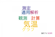 【論文データ】air temperature（気温）の国内研究動向まとめ