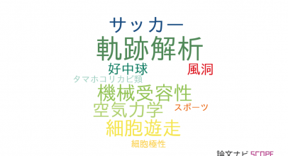 【論文データ】trajectory analysis（軌跡解析）の国内研究動向まとめ
