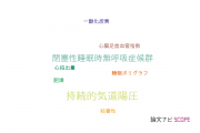 【論文データ】continuous positive airway pressure（持続的気道陽圧）の国内研究動向まとめ