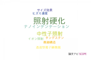 【論文データ】irradiation hardening（照射硬化）の国内研究動向まとめ