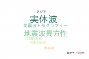 【論文データ】subduction zone processesの国内研究動向まとめ