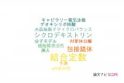 【論文データ】binding constant（結合定数）の国内研究動向まとめ