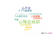 【論文データ】cardiorenal syndrome（心腎症候群）の国内研究動向まとめ