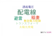 【論文データ】distribution line（配電線）の国内研究動向まとめ
