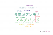【論文データ】multiband（マルチバンド）の国内研究動向まとめ
