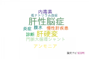 【論文データ】hepatic encephalopathy（肝性脳症）の国内研究動向まとめ