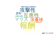 【論文データ】punishment（罰）の国内研究動向まとめ